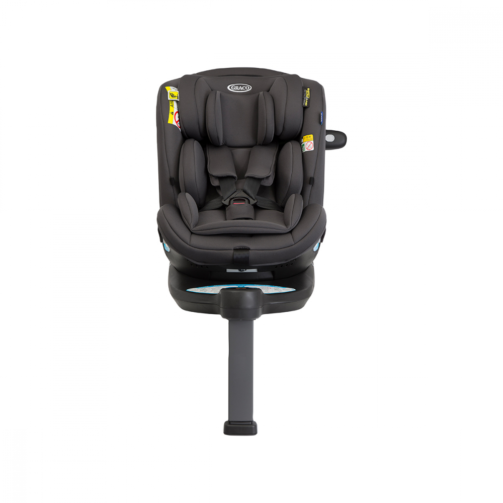 Scaun auto pentru copii Graco Turn2Me Grow Iron, 40-125 cm, certificata R129 si testat ADAC - 1