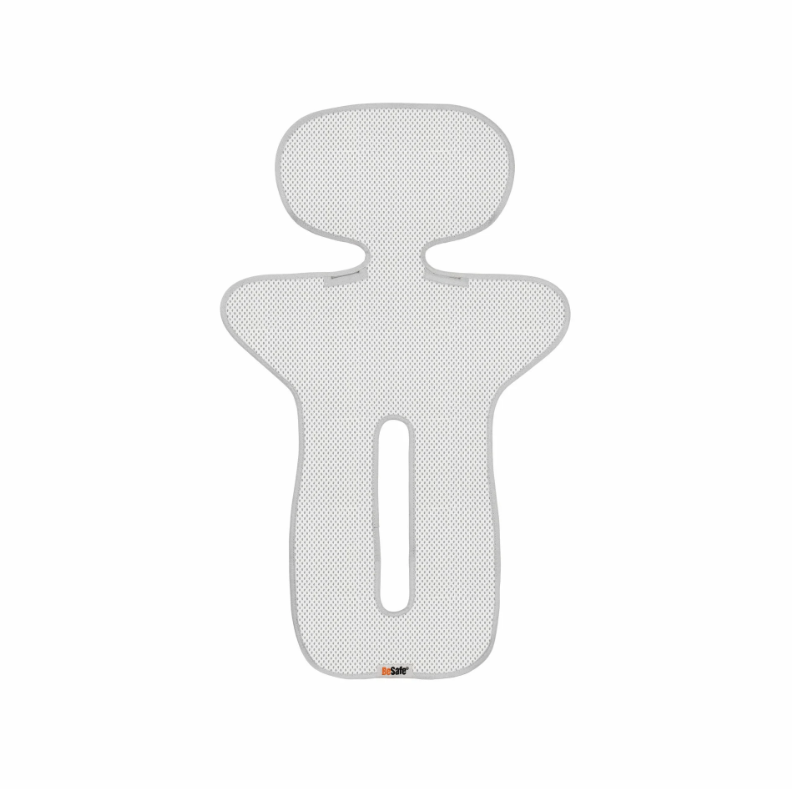 Husa pentru scaun auto sau carucior BeSafe Airflow Gri deschis - 10