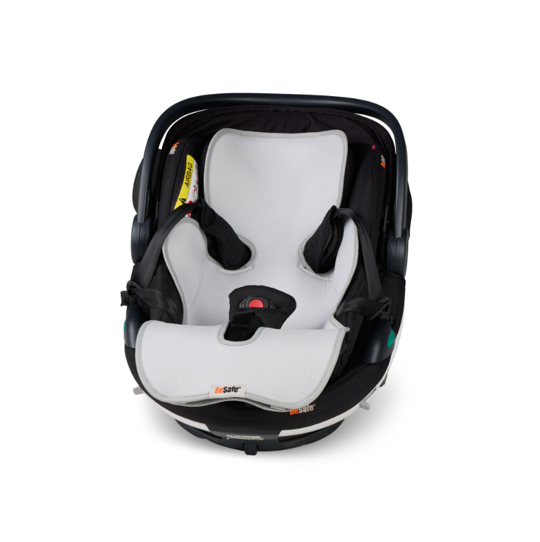 Husa pentru scaun auto sau carucior BeSafe Airflow Gri deschis - 6