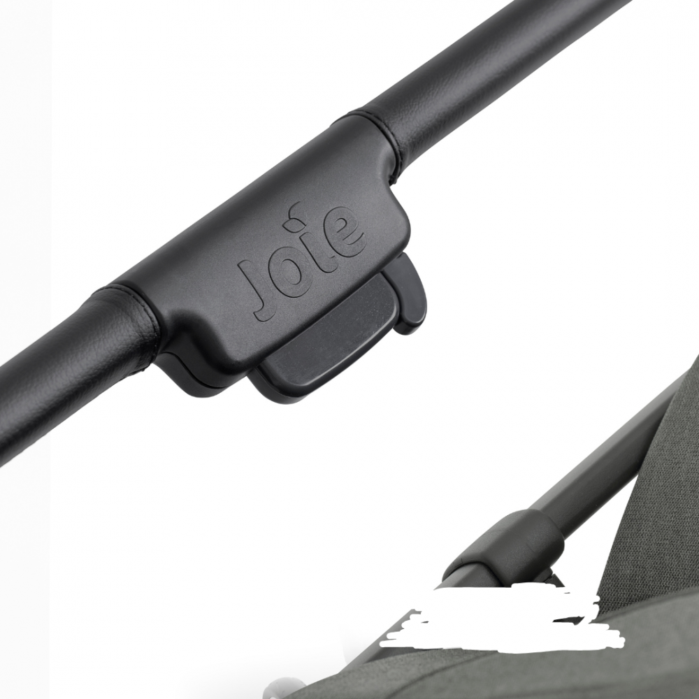 Carucior pentru gemeni Joie Estrella Evergreen cu suspensii, spatar reglabil, suport picioare ajustabil - 5