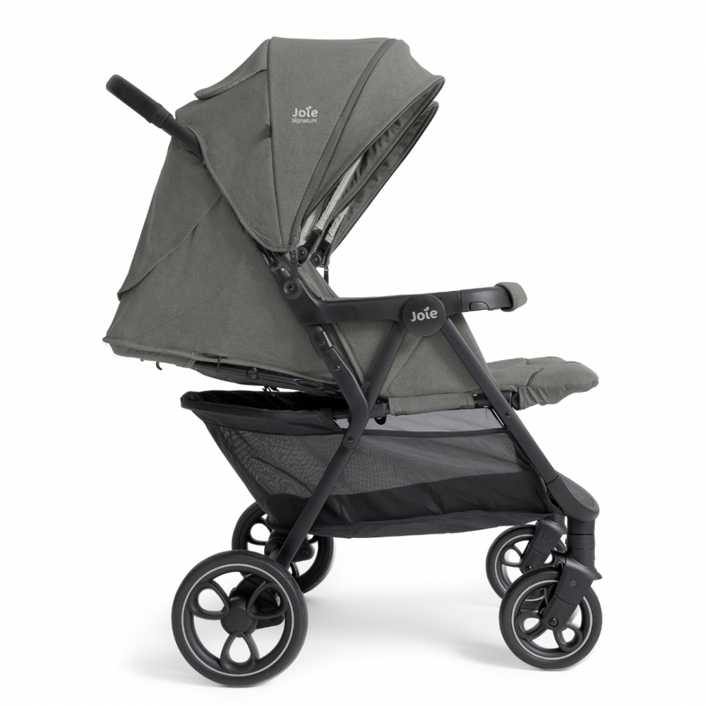 Carucior pentru gemeni Joie Estrella Evergreen cu suspensii, spatar reglabil, suport picioare ajustabil - 8