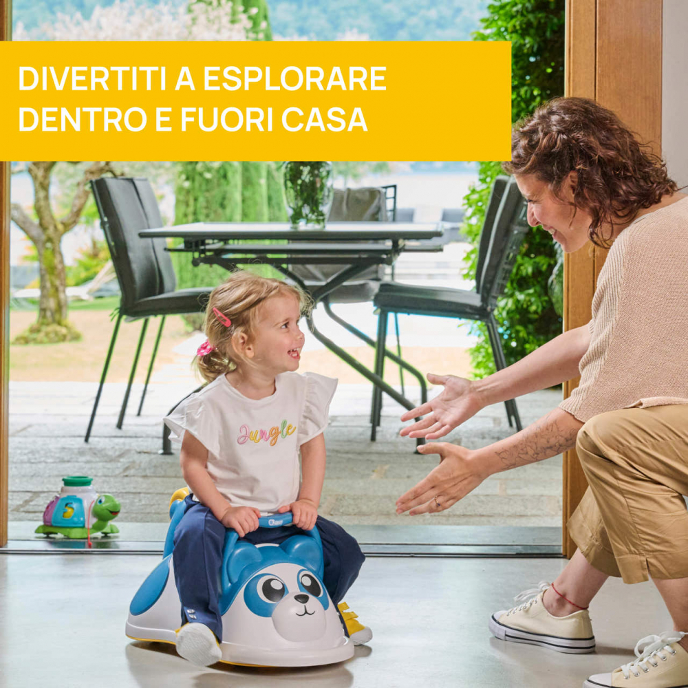 Jucarie pentru copii Chicco tip Montessori ride-on Panda 1-3 ani - 2