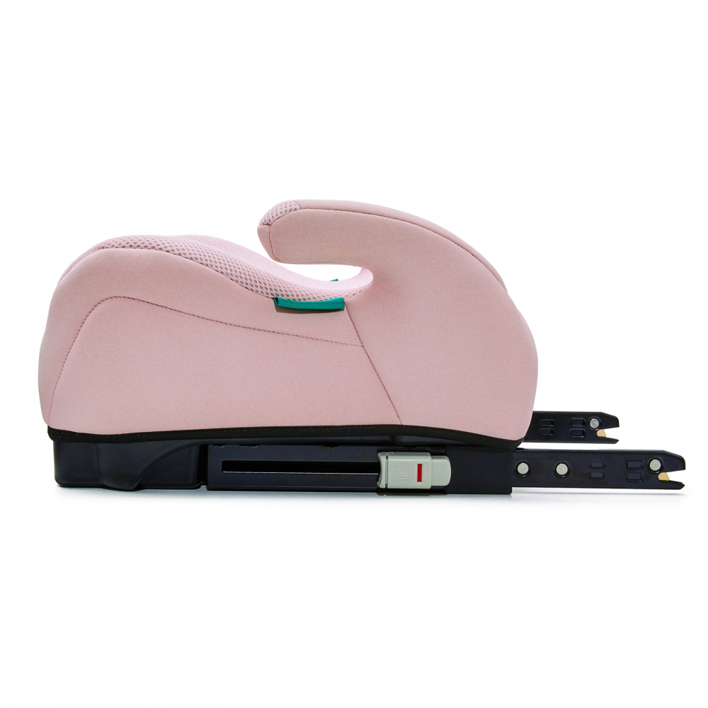 Inaltator auto pentru copii Kinderkraft I-Boost 2 Pro Pink I-Size cu isofix 125-150 cm - 1