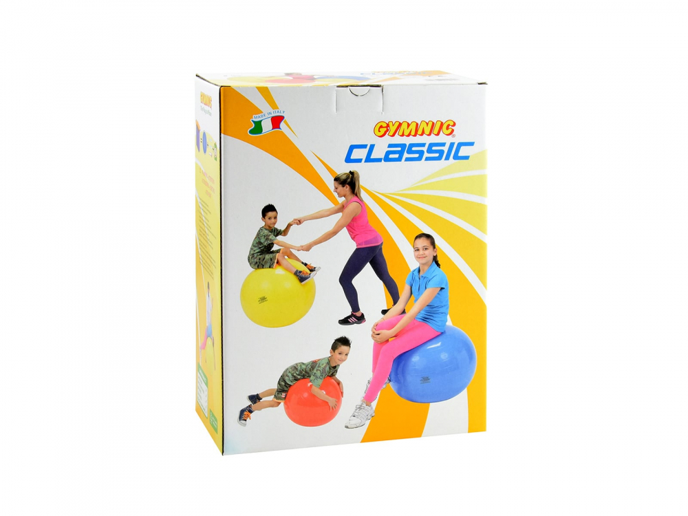 Minge fizioterapeutica Gymnic Clasic Albastru diametru 65 cm