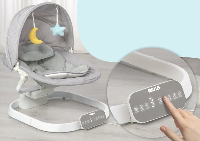 Leagan electric pentru bebelusi Neno Nube