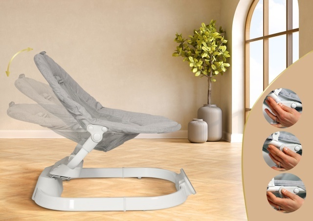 Leagan electric pentru bebelusi Neno Nube - 5