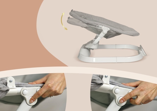 Leagan electric pentru bebelusi Neno Nube - 6