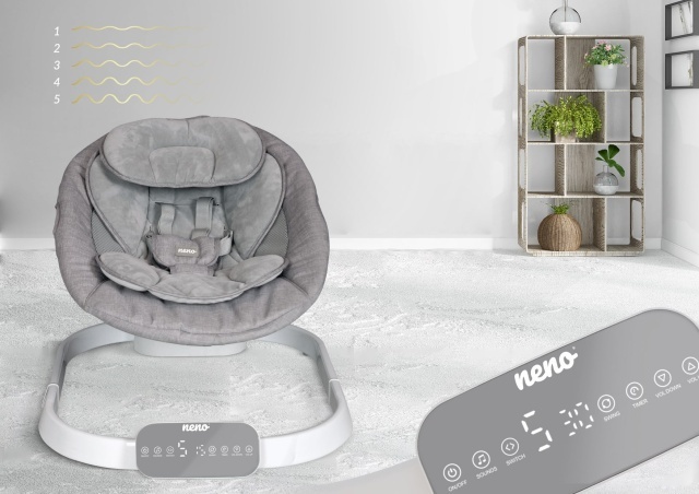 Leagan electric pentru bebelusi Neno Nube - 8