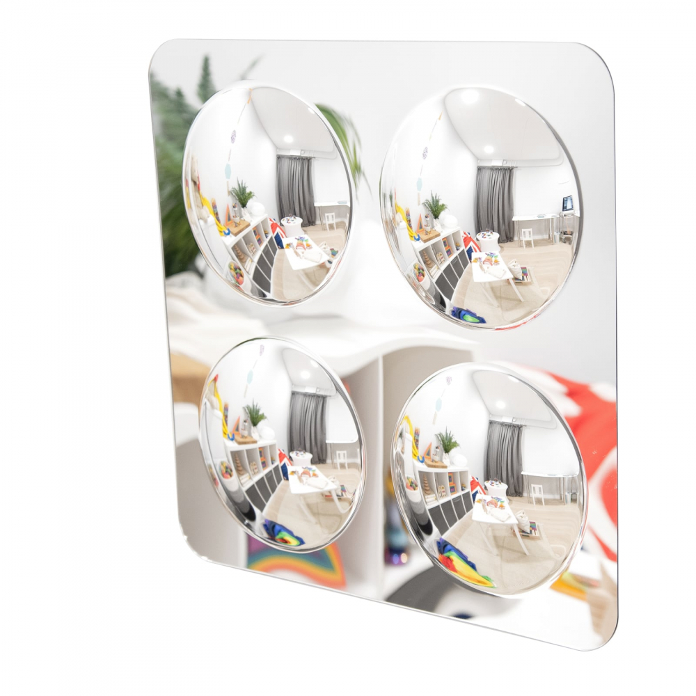 Oglinda acrilica Commotion cu 4 cupole
