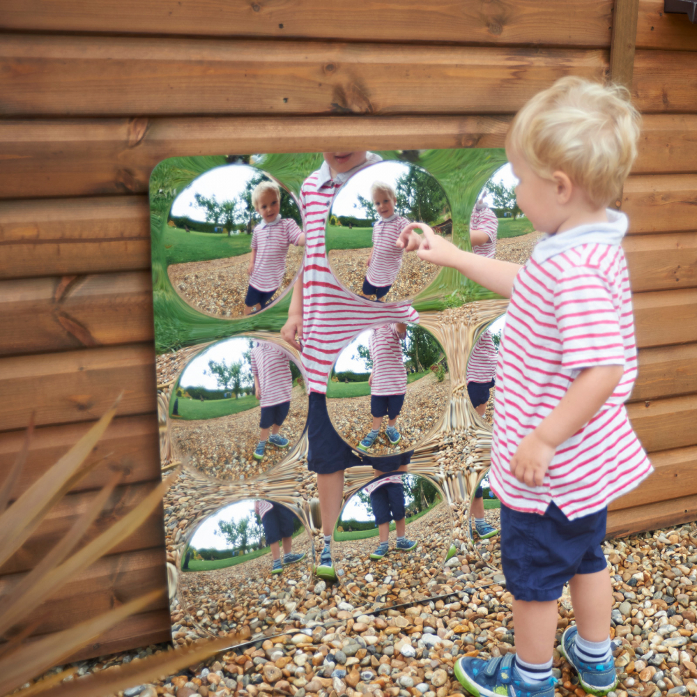 Oglinda senzoriala acrilica gigant Commotion cu 9 cupole - 3