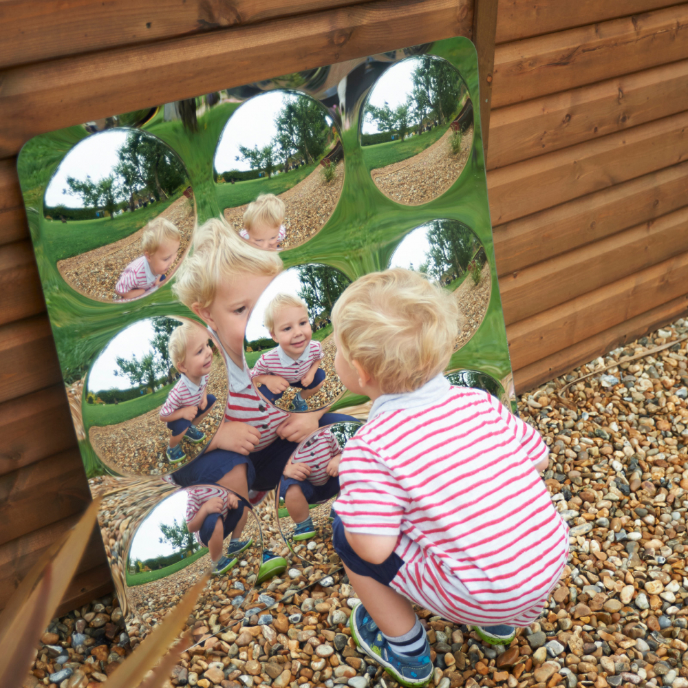 Oglinda senzoriala acrilica gigant Commotion cu 9 cupole - 4