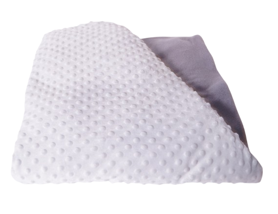 Patura ponderata de 3 kg gri cu gri 90 x 100 cm