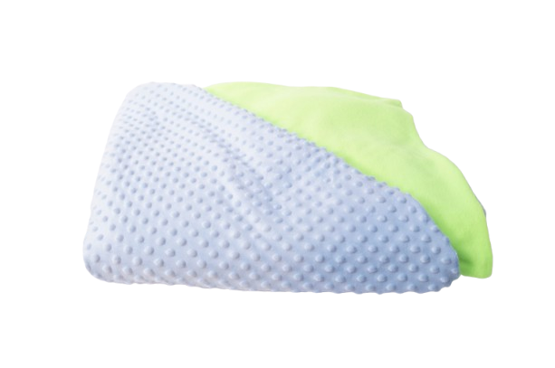 Patura ponderata de 5 kg verde cu gri 150 x 200 cm