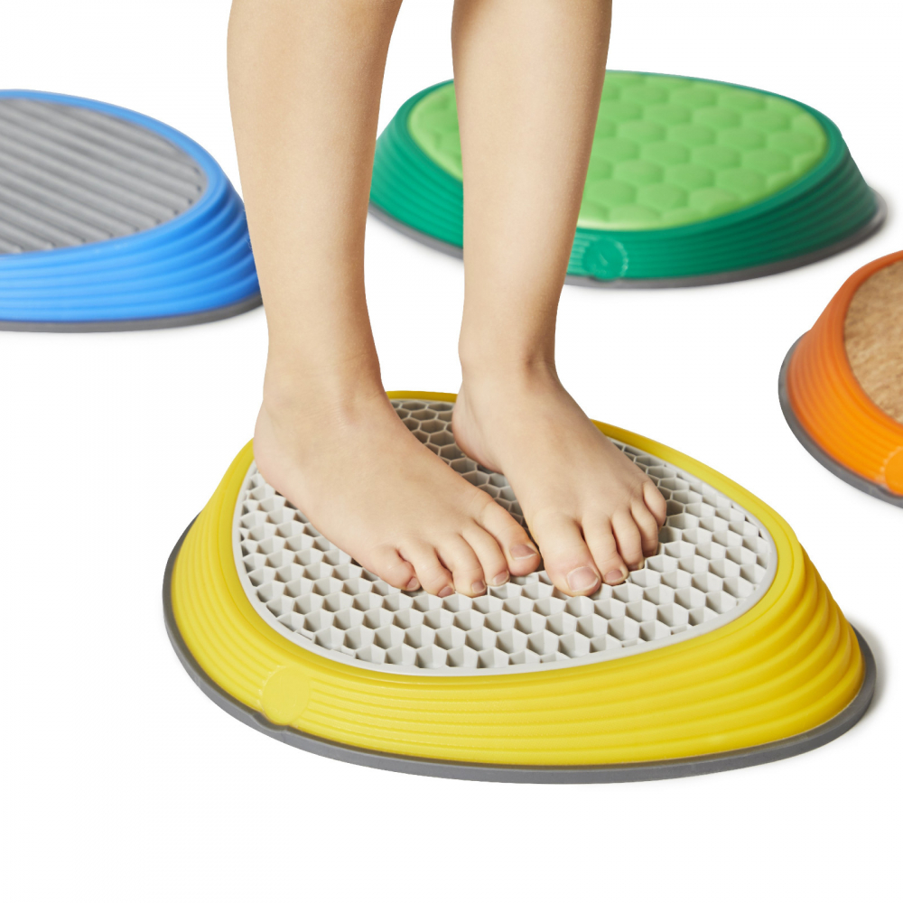 Pietre de rau tactile pentru stimulare senzoriala si dezvoltare motrica - 1