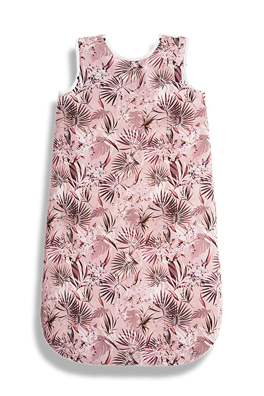 Sac de dormit din bumbac 0-24 luni Grow with me Jungle Pink Sleepee 2,5 Tog - 1