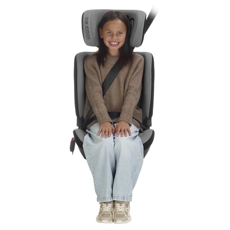 Scaun auto pentru copii Be Cool Bravo Be Night I-Size, 100-150 cm, 4-12 ani, cu isofix, inclinare anatomica, conform cu standardul european de securitate ECE R129 - 1