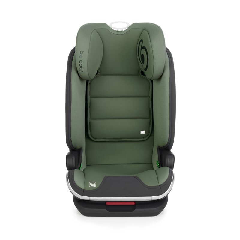 Scaun auto pentru copii Be Cool Mars Be Grass I-Size, 100-150 cm, 4-12 ani, cu isofix, Protectie la impact lateral SPS, tetiera reglabila, conform cu standardul european de securitate ECE R129