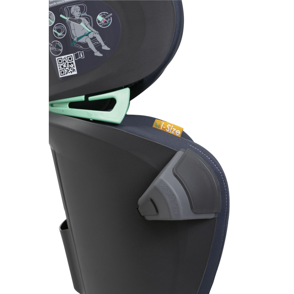 Scaun auto pentru copii Chicco FoldGo India Ink Albastru, I-Size, isofix, 100-150 cm, 3-12 ani - 4