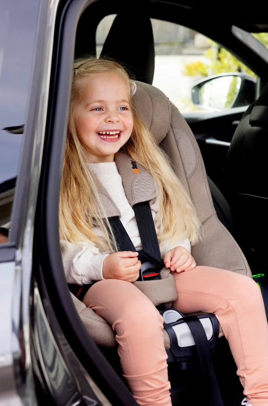 Scaun auto pentru copii Beyond 360 Dark Sand, i-size, tetiera reglabila, spatar reglabil, SPS - 1