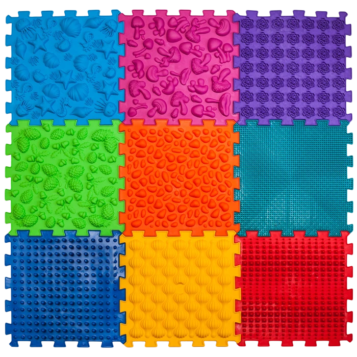 Set de 9 covorase senzoriale