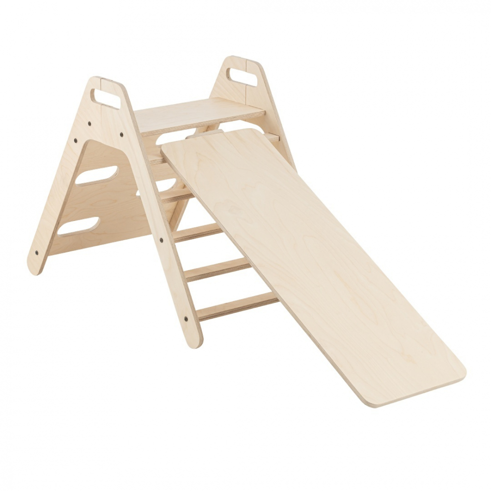 Set de catarat MamaToyz Montessori Pikko cu tobogan