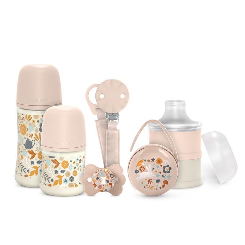 Set cadou Wonderland Suavinex 6 piese roz