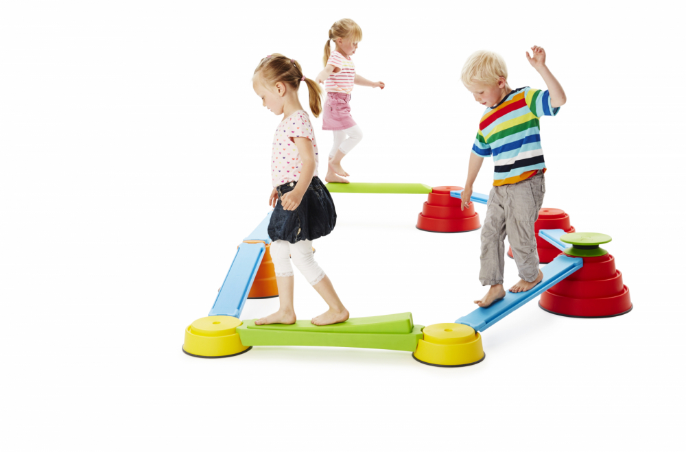 Traseu psihomotric de echilibru set Intermediar - 1