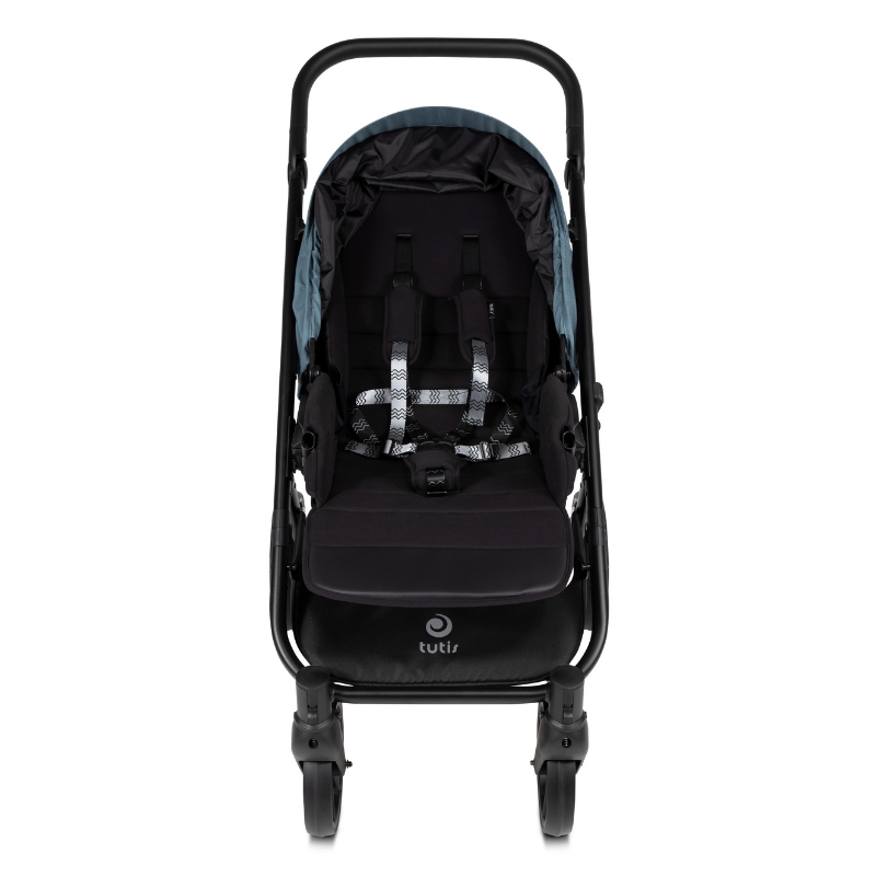 Carucior 2 in 1 Tutis Uno 6+ Menta 143, sezut reversibil, spatar reglabil, cadru din aluminiu, amortizoare, roti cu blocare, greutate admisa 22 kg - 9