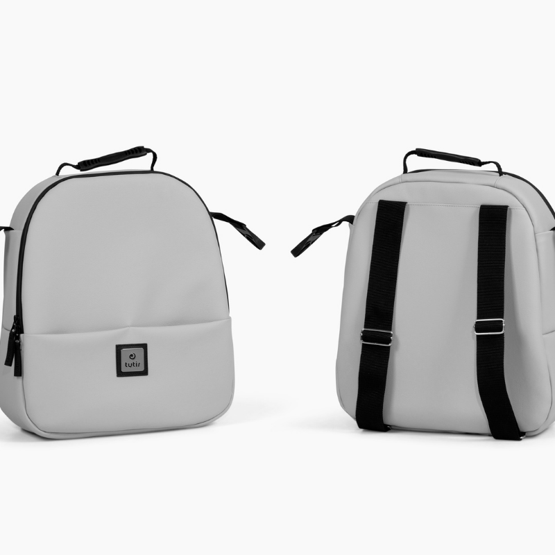 Carucior 2 in 1 Tutis Viva 5+ Cloud 085 din piele ecologica, sezut reversibil, spatar reglabil, roti cu blocare, bara detasabila, accesorii incluse - 2