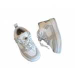 Adidasi alb cu gri si argintiu Ari sport marime 25