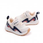 Adidasi alb cu bleumarin Valuri Marimea 25