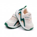 Adidasi alb cu verde Valuri marime 25