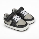 Adidasi gri cu negru Smart 3-6 luni marime 18