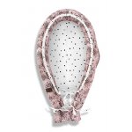 Baby nest 2 fete din bumbac Jungle Pink Sleepee