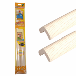 Set 2 benzi protectie muchii si margini Car Boy Safety din spuma lemn alb 37x900x31x9 mm