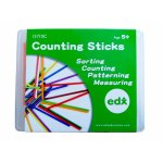 Set 1000 betisoare pentru numarat Edx Educational in cutie multicolor