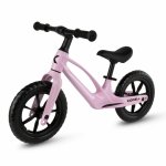 Bicicleta de echilibru fara pedale pentru copii Kidwell Vito Pink reglabila, ultra-usoara, roti Eva