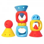 Set senzorial de constructie Building Genius 9 piese