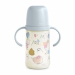 Cana cu cioc din silicon Suavinex Bears albastru 270 ml