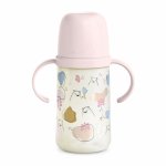 Cana cu cioc din silicon Suavinex Bears roz 270 ml