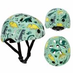 Casca de protectie pentru copii Kidwell Orix Plus Dino, sistem de reglare, S, 48-52 cm, 1 an+