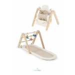 Centru de activitati MamaToyz Montessori 2 in 1 loc de joaca si biblioteca Gimy