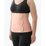 Centura abdominala postpartum pentru recuperare Momcozy Ergowrap Oyster Pink marimea M