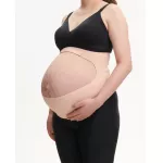 Centura pentru sustinerea greutatii abdominale pentru gravide BumpEase Momcozy Ergonest Maternity Belly Band marime XL