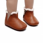 Ghetute maro imblanite pentru bebelusi Simply 9-12 luni marime 20