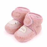 Botosei roz cu blanita Baa 3-6 luni marime 18