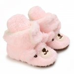 Botosei roz din blanita Ursulet 3-6 luni marime 18