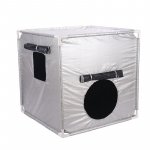 Cort intunecat senzorial mic 100x100 cm