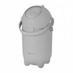 Cos pentru scutece Lionelo Gri capacitate 10 l si sistem etans impotriva mirosurilor