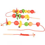 Fructe pentru insirat TickiT din lemn